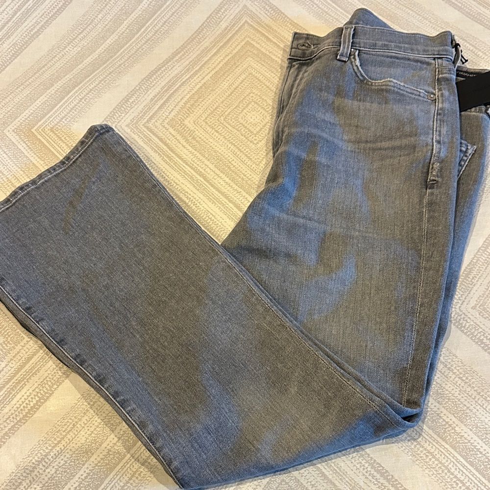 Citizens of Humanity Demy Cropped Flare Gray Jeans Size 27
